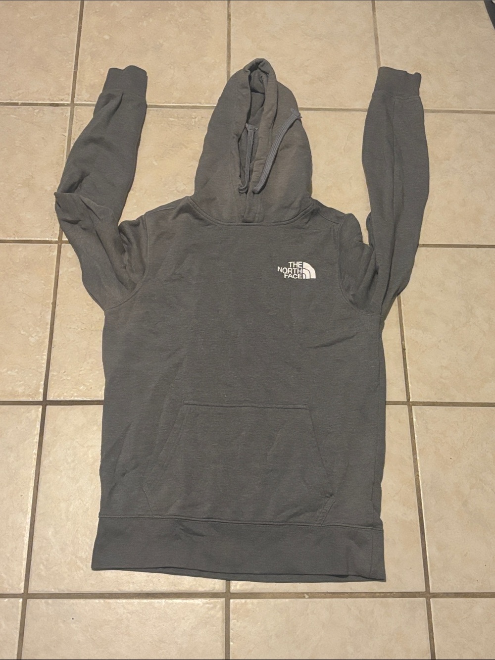The North Face Men's Zip-Up Hoodie - Charcoal Gray